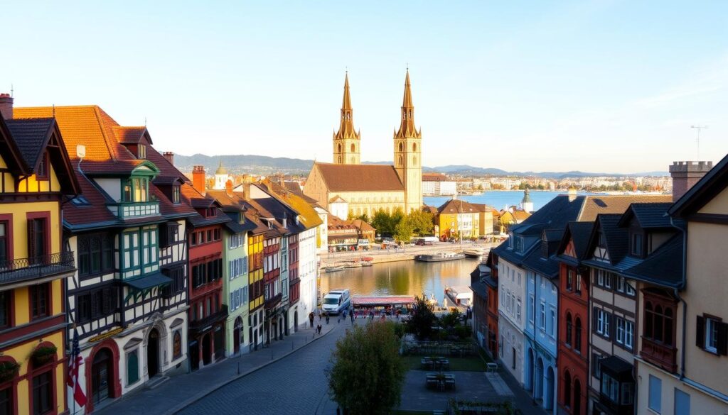 Swiss architecture in Zurich